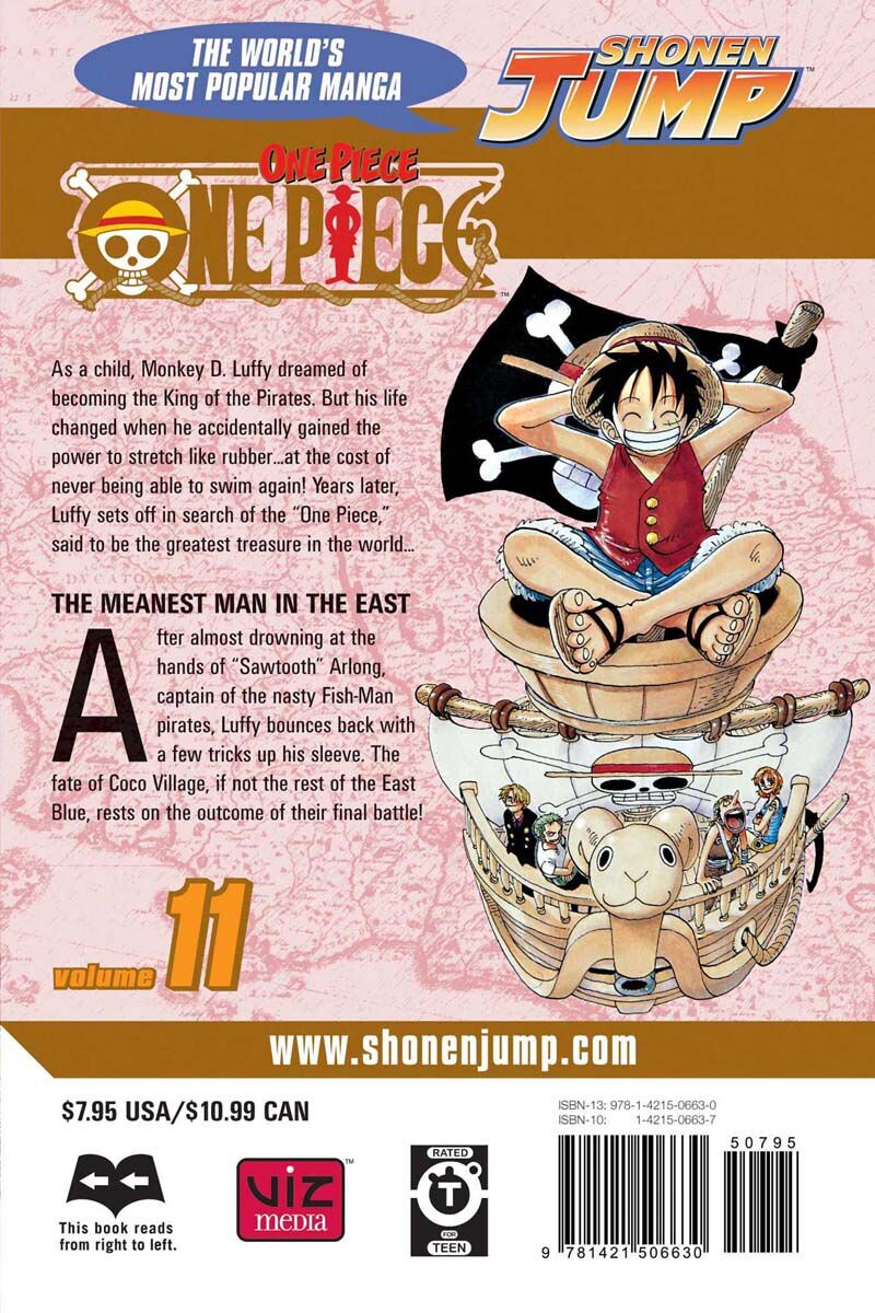 Манга One Piece Manga Volume 11
Манга One Piece Manga Volume 11