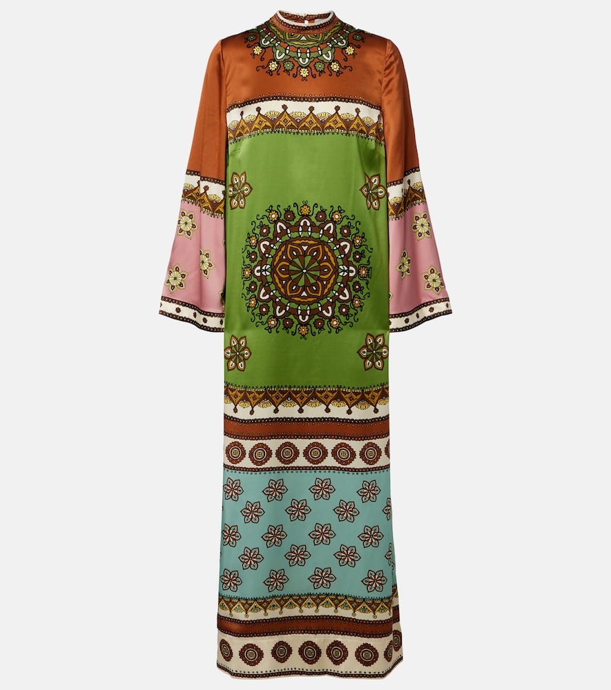 Платье макси Contina из шелка Alémais, Multi
Платье макси Contina из шелка Alémais, Multi