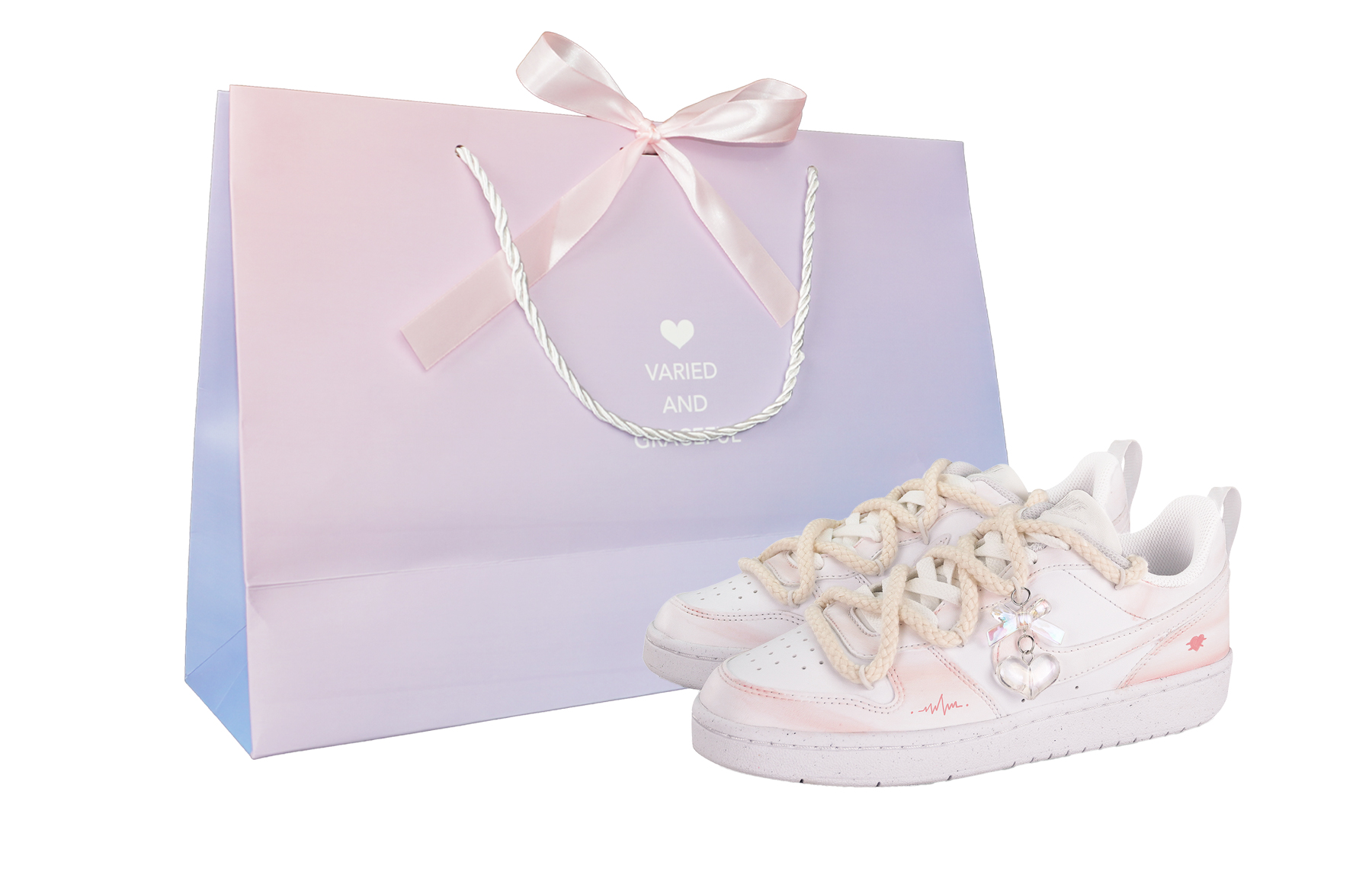 Детские кроссовки для скейтбординга Court Borough Low 2 с противоскользящей подошвой и износостойкими подошвами для подростков Nike, белый/розовый
Детские кроссовки для скейтбординга Court Borough Low 2 с противоскользящей подошвой и износостойкими подошвами для подростков Nike, белый/розовый