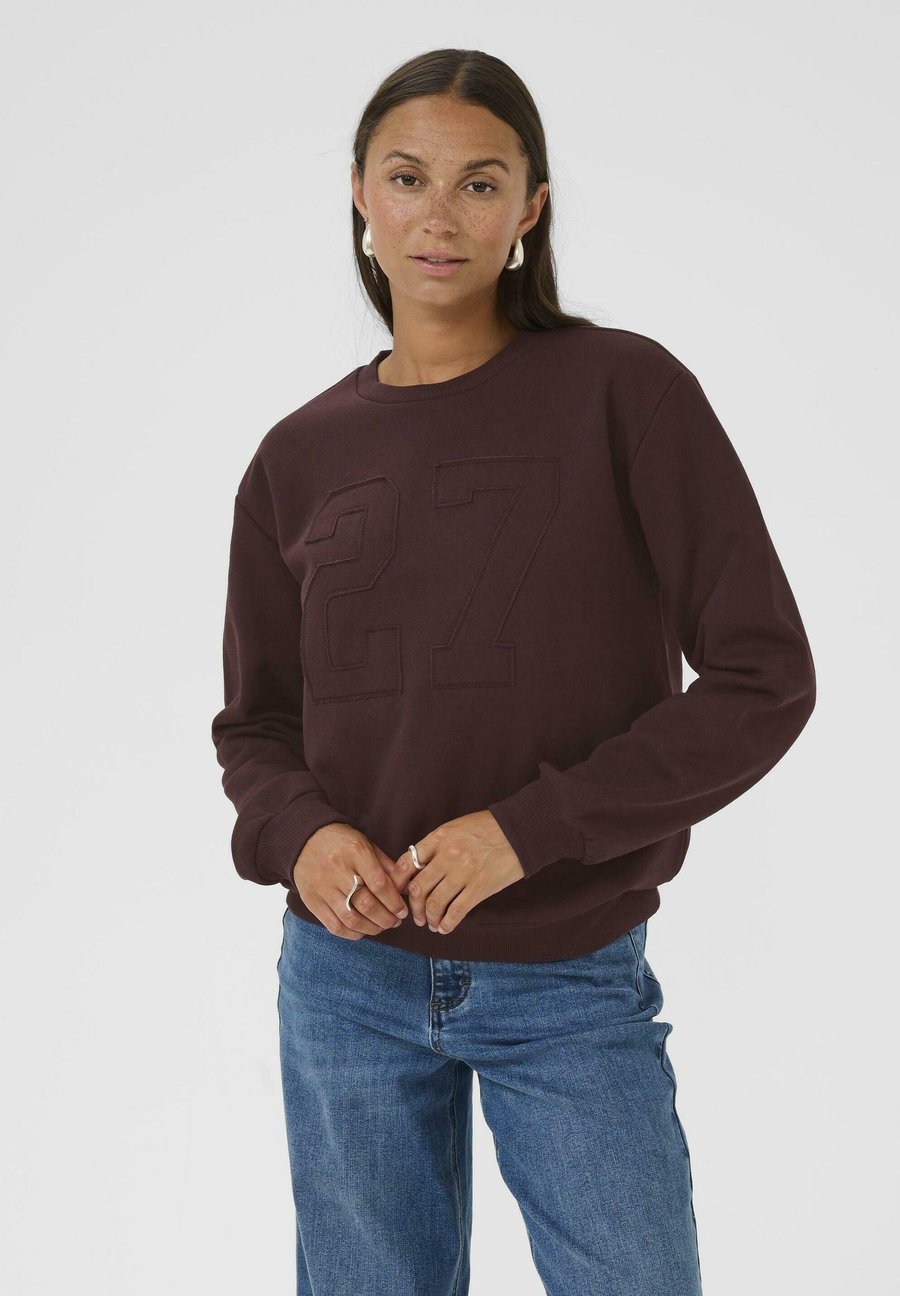 Толстовка Kaffe Sweatshirt, Fudge/Bordeaux
Толстовка Kaffe Sweatshirt, Fudge/Bordeaux