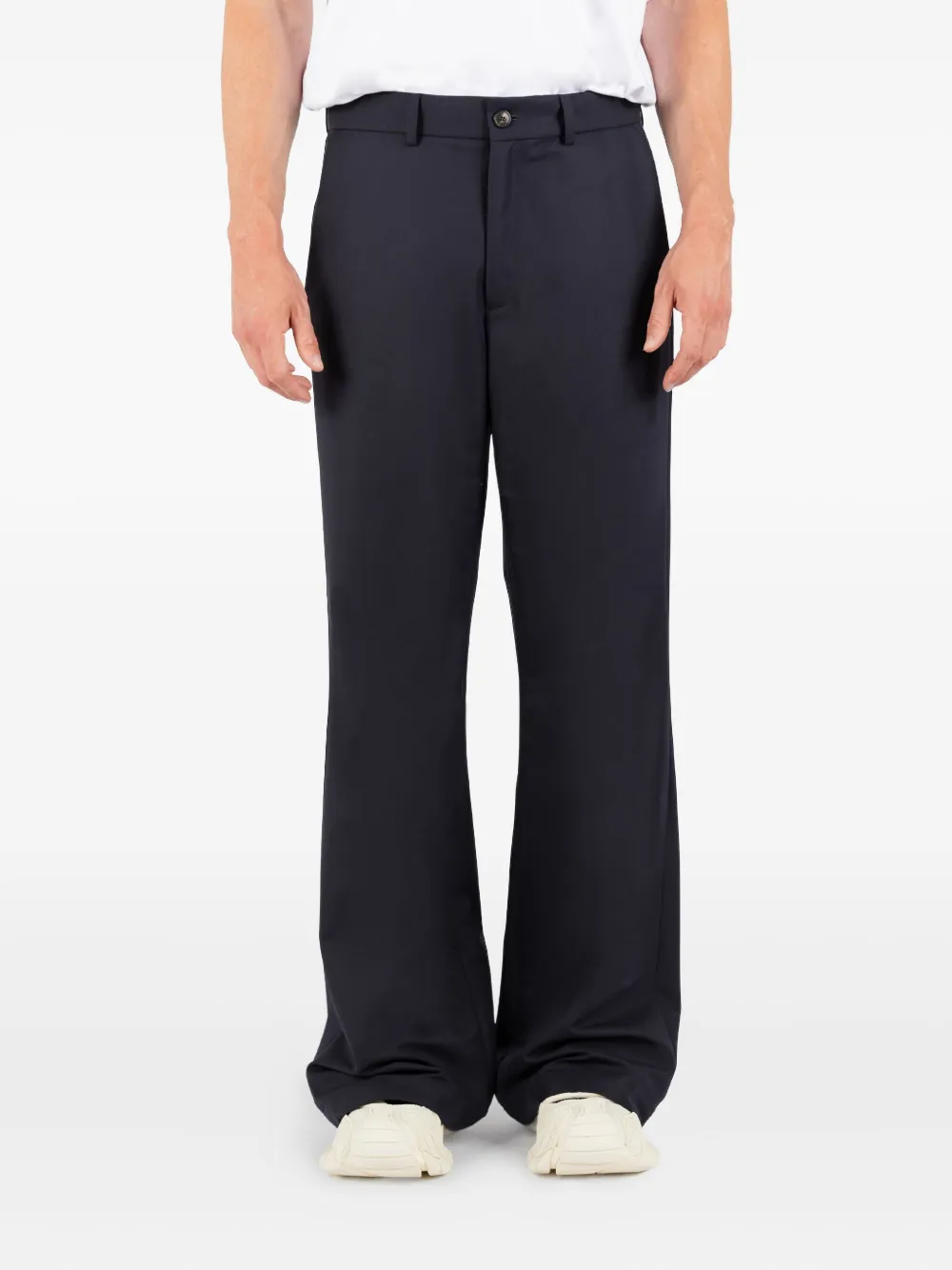 Широкие брюки Elegant Mark Société Anonyme, синий
Широкие брюки Elegant Mark Société Anonyme, синий