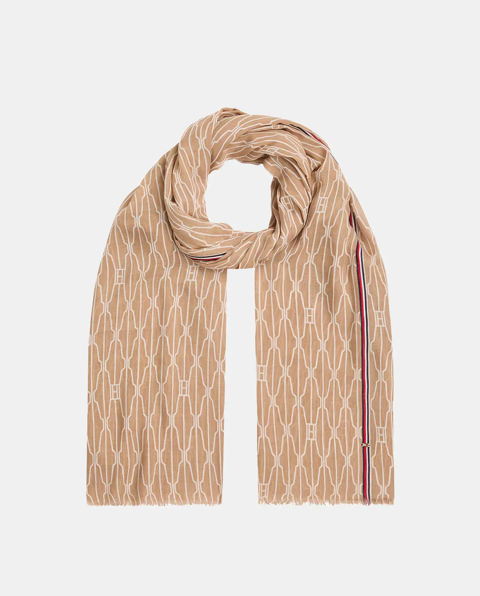 Шарф коричневого цвета с принтом в виде флагов Tommy Hilfiger, коричневый
Шарф коричневого цвета с принтом в виде флагов Tommy Hilfiger, коричневый