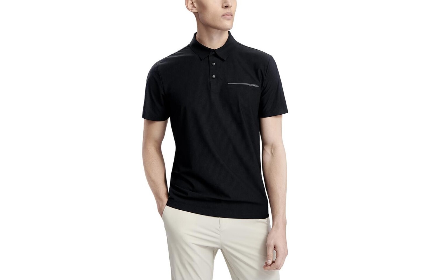 Рубашка поло мужская черная Fila, черный
Рубашка поло мужская черная Fila, черный