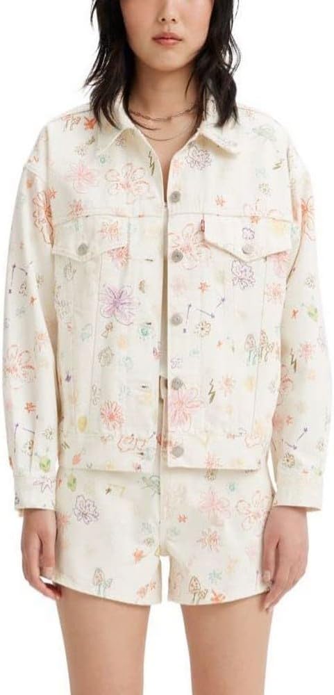 Женская куртка Levi's с принтом, кремовый
Женская куртка Levi's с принтом, кремовый