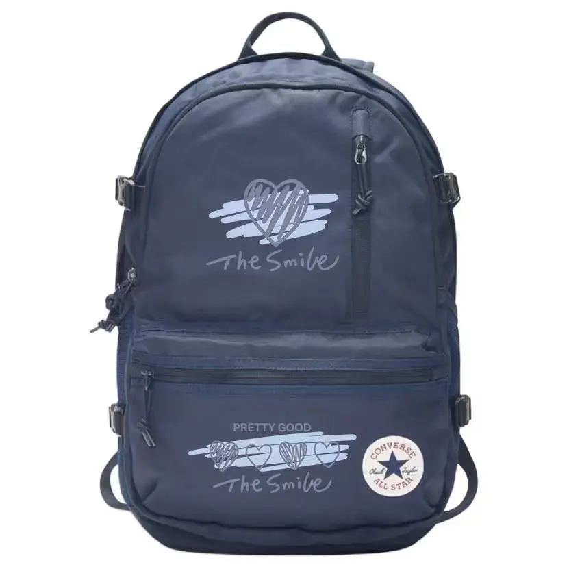 Converse Полиэстеровый рюкзак унисекс темно-синий, Loving smile 
Converse Полиэстеровый рюкзак унисекс темно-синий, Loving smile
