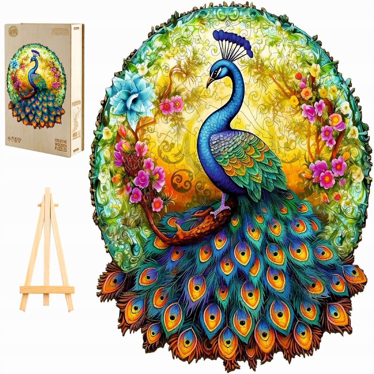 Большой Деревянный Пазл 290 Деталей Цветной Павлин В Деревянной Коробке Pasjo24
Большой Деревянный Пазл 290 Деталей Цветной Павлин В Деревянной Коробке Pasjo24