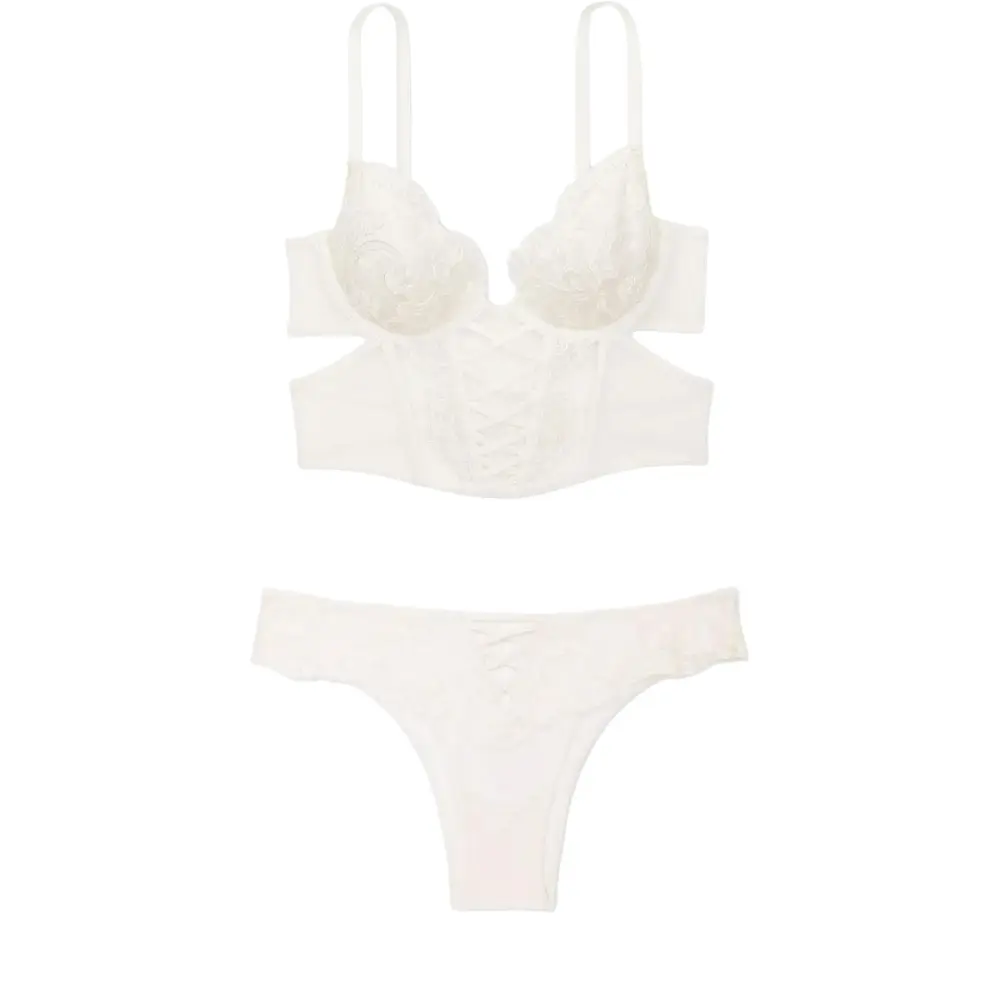 Victoria's Secret Женский комплект белья Coconut White
Victoria's Secret Женский комплект белья Coconut White