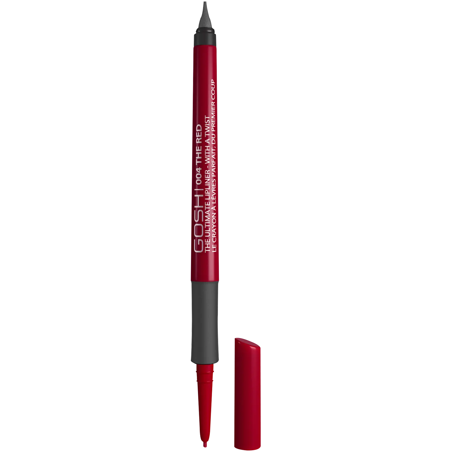 Карандаш для губ красный 04 Gosh, 0,4 гр
Карандаш для губ красный 04 Gosh, 0,4 гр