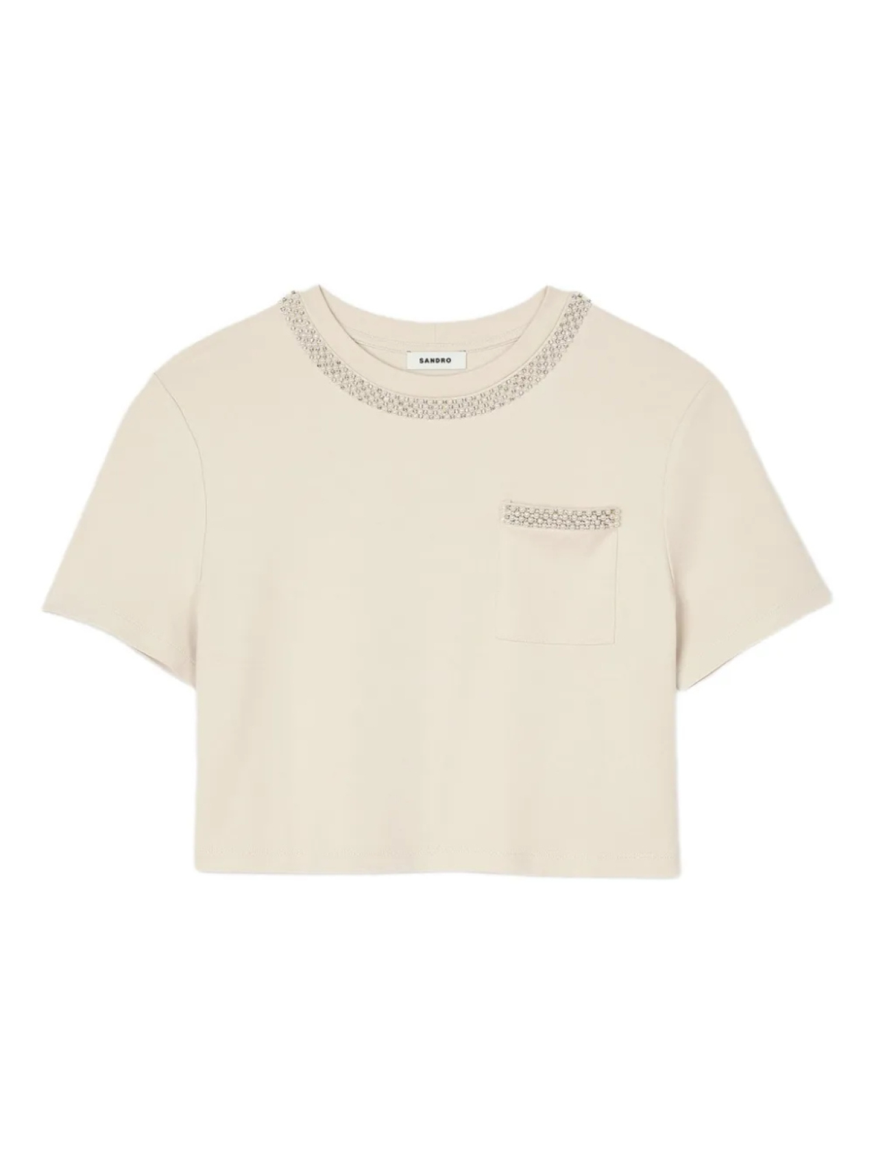 Футболка из органического хлопка SANDRO, нейтральный
Футболка из органического хлопка SANDRO, нейтральный