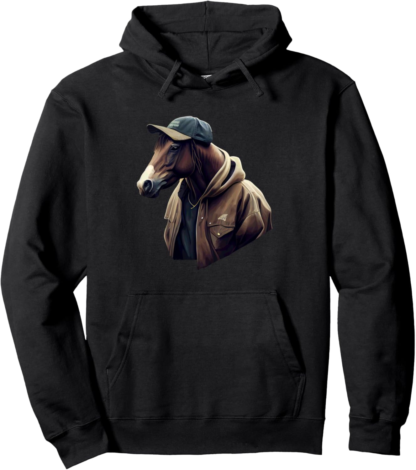 Худи с изображением лошади в толстовке и кепке в городском стиле Equestrian Streetwear Fashion Inspired Horse, черный
Худи с изображением лошади в толстовке и кепке в городском стиле Equestrian Streetwear Fashion Inspired Horse, черный