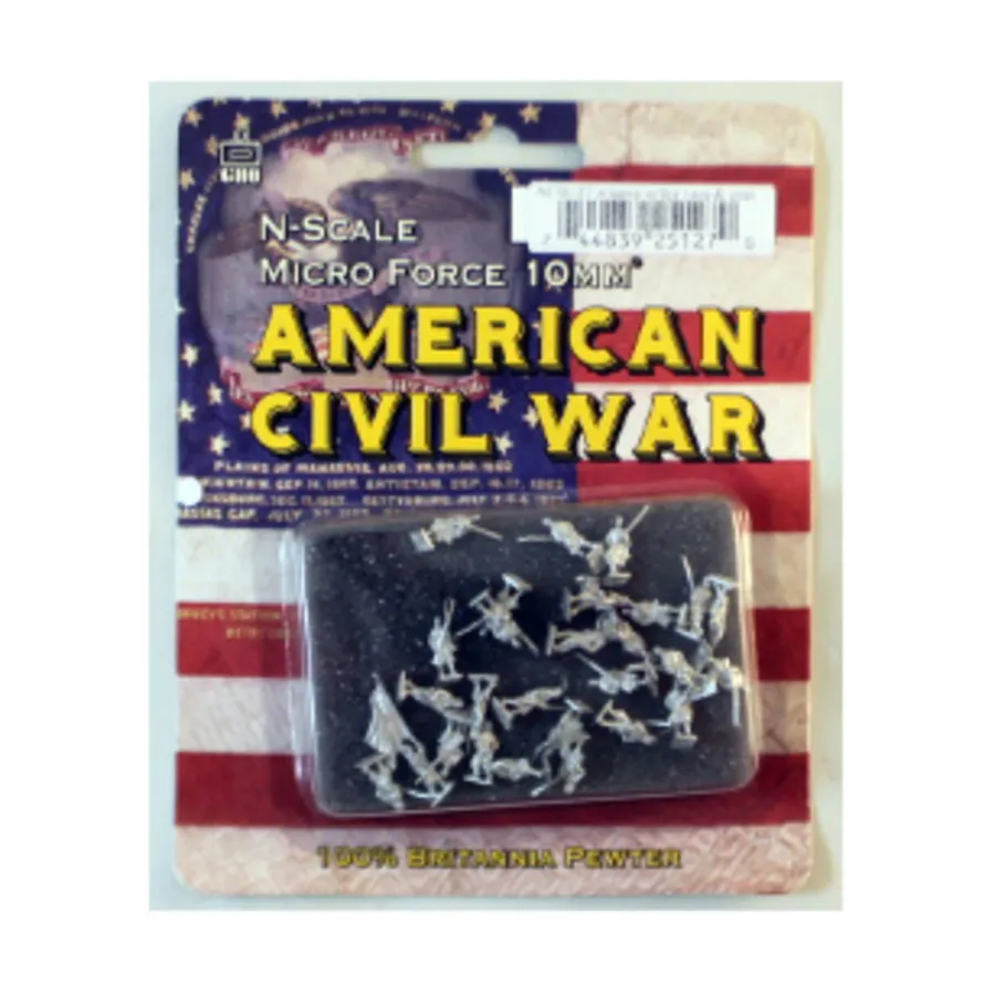 Зуав с Фесом - США и CSA, Micro Force American Civil War Figures - Infantry (10mm)
Зуав с Фесом - США и CSA, Micro Force American Civil War Figures - Infantry (10mm)