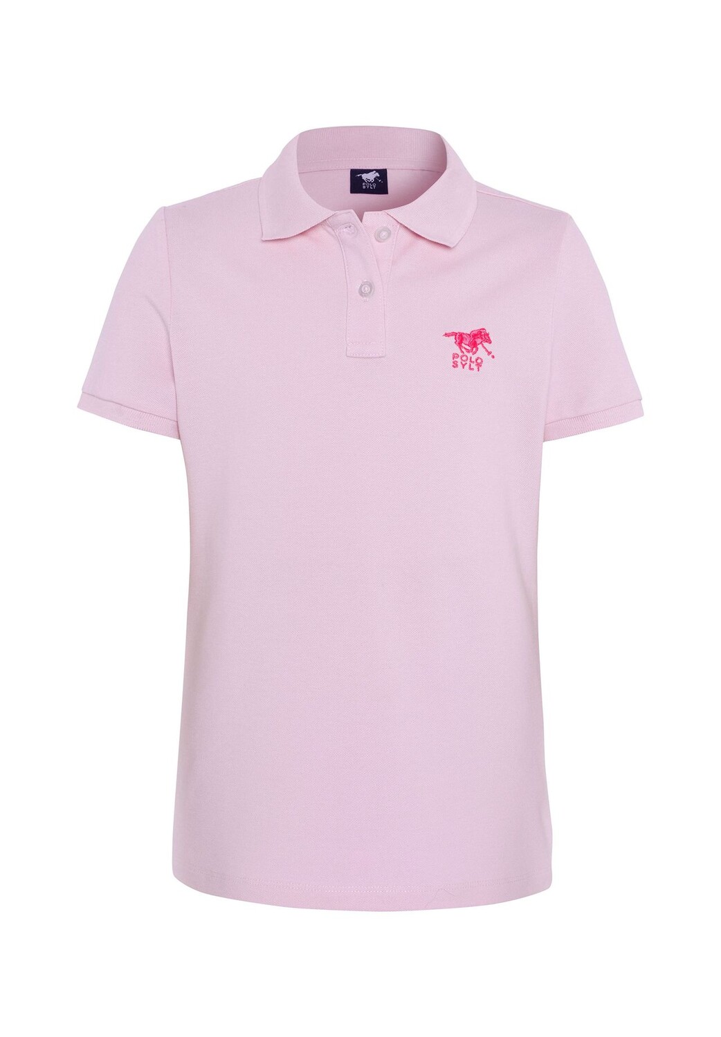 Рубашка-поло с вышивкой логотипа POLO SYLT, цвет Pink Lady 
Рубашка-поло с вышивкой логотипа POLO SYLT, цвет Pink Lady