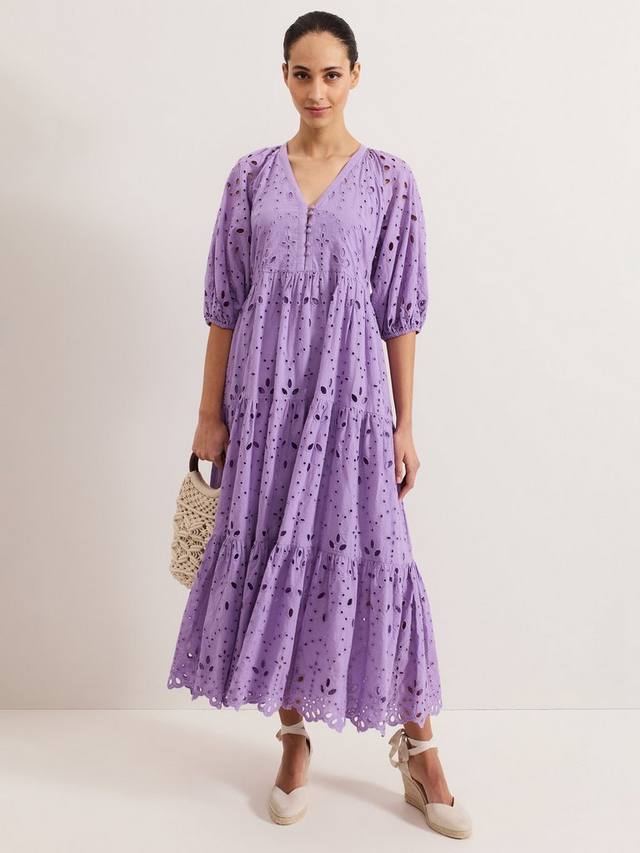 Платье Lorhna Broderie Anglaise Midaxi Phase Eight, Lilac
Платье Lorhna Broderie Anglaise Midaxi Phase Eight, Lilac