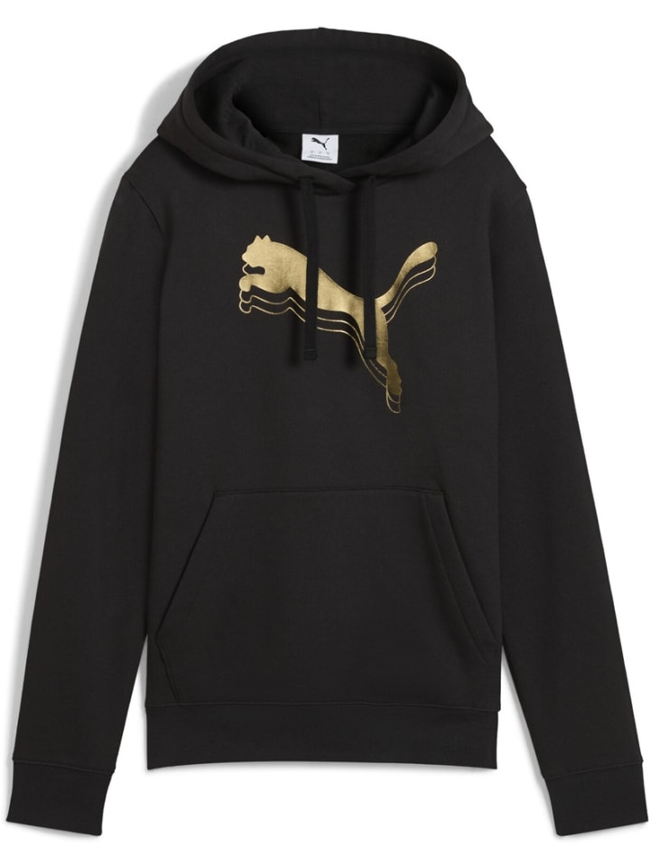Puma Худи "ESS MetalLIC Hoodie FL" черного цвета
Puma Худи "ESS MetalLIC Hoodie FL" черного цвета