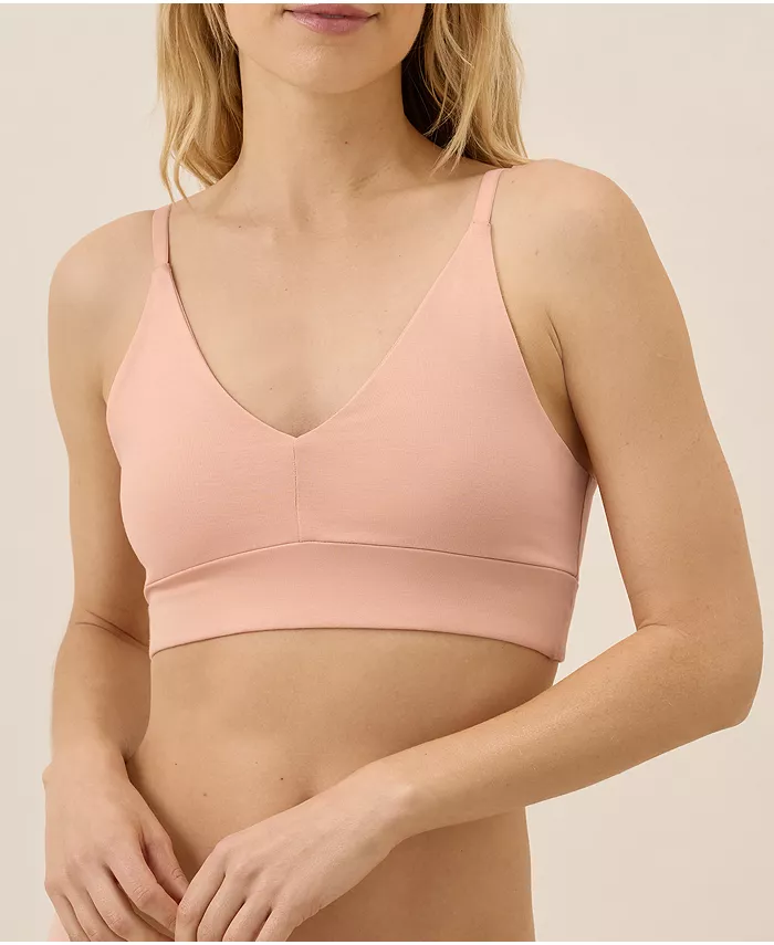 Женский бюстгальтер-майка Everyday Classic из органического хлопка Pact, оранжевый 
Женский бюстгальтер-майка Everyday Classic из органического хлопка Pact, оранжевый