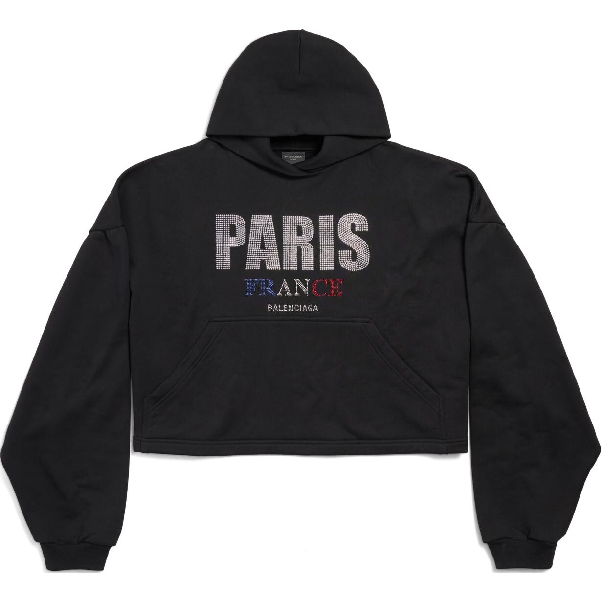Толстовка унисекс черная Balenciaga, черный
Толстовка унисекс черная Balenciaga, черный