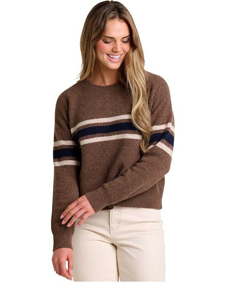 Женский свитер Toad&Co Wasatch Crew, Chestnut Chest Stripe
Женский свитер Toad&Co Wasatch Crew, Chestnut Chest Stripe