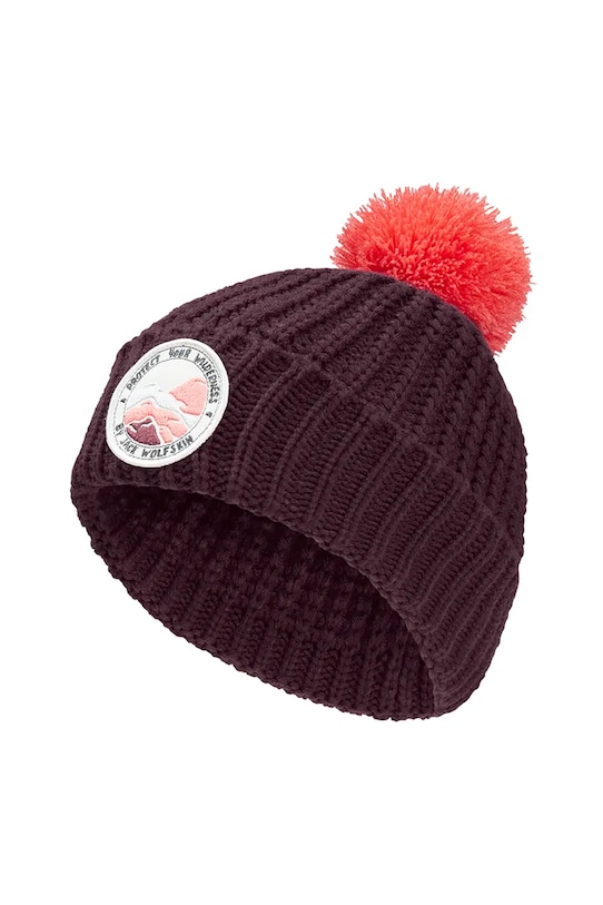 Детская шапка с помпоном Jack Wolfskin, фиолетовый
Детская шапка с помпоном Jack Wolfskin, фиолетовый