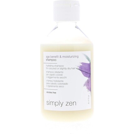 Simply Zen Age Benefit Увлажняющий шампунь 250 мл, Z.One Concept
Simply Zen Age Benefit Увлажняющий шампунь 250 мл, Z.One Concept
