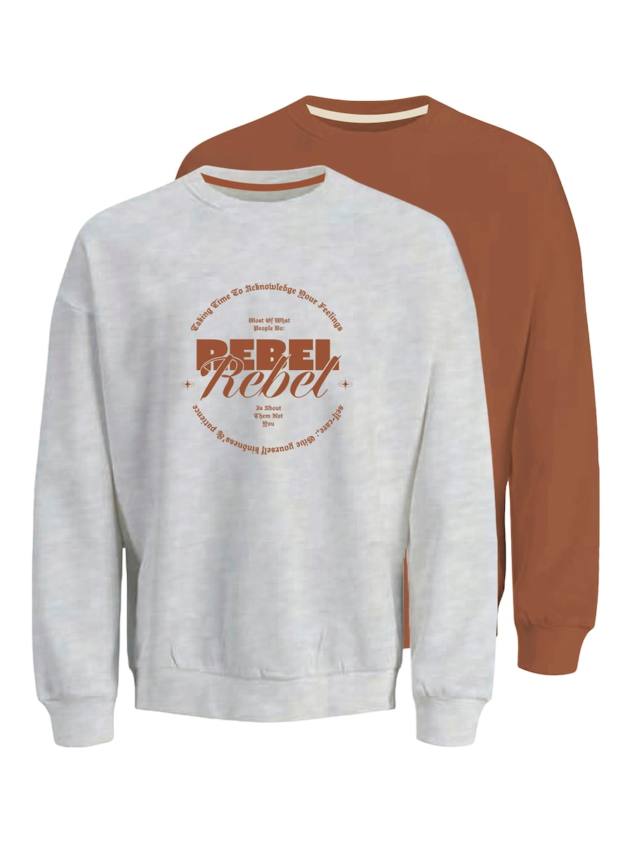 Толстовка JJ Rebel JREBGRAY, карамельный/светло-серый
Толстовка JJ Rebel JREBGRAY, карамельный/светло-серый