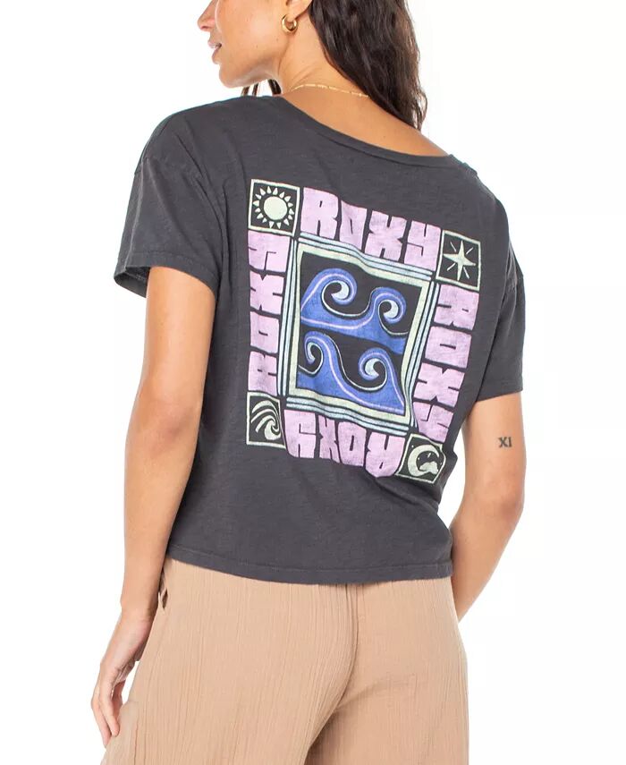 Футболка с короткими рукавами и принтом Wave Block Juniors Roxy, черный
Футболка с короткими рукавами и принтом Wave Block Juniors Roxy, черный