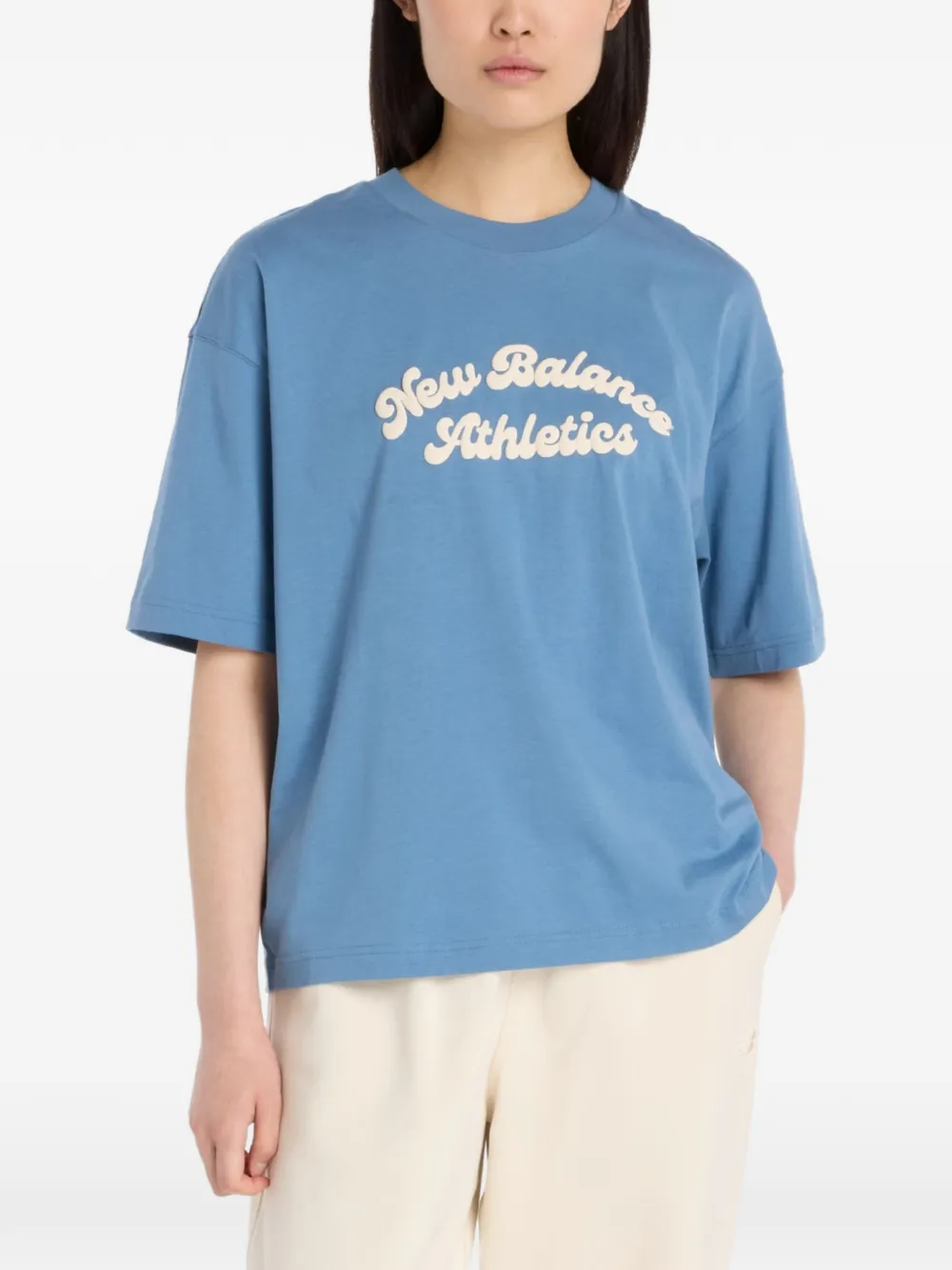 Футболка с принтом логотипа Linear Heritage New Balance, синий
Футболка с принтом логотипа Linear Heritage New Balance, синий