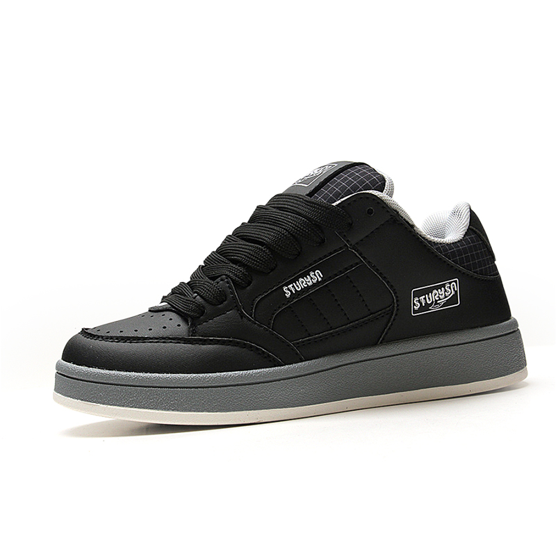 STUR YSN Износостойкие и легкие низкие скейтерские кроссовки унисекс бело-черные, цвет Black
STUR YSN Износостойкие и легкие низкие скейтерские кроссовки унисекс бело-черные, цвет Black