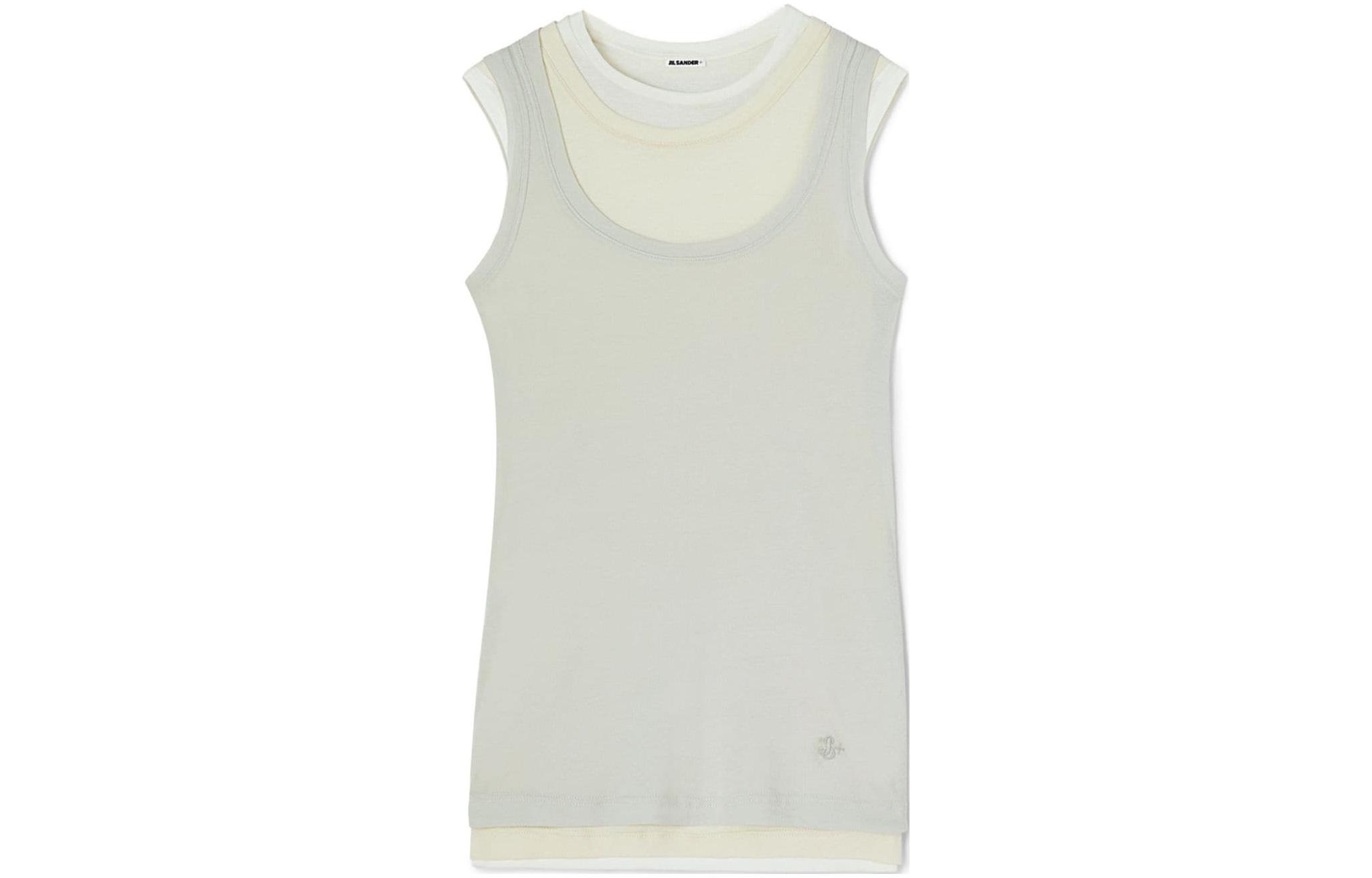 Многослойный хлопковый топ JIL SANDER, серый
Многослойный хлопковый топ JIL SANDER, серый