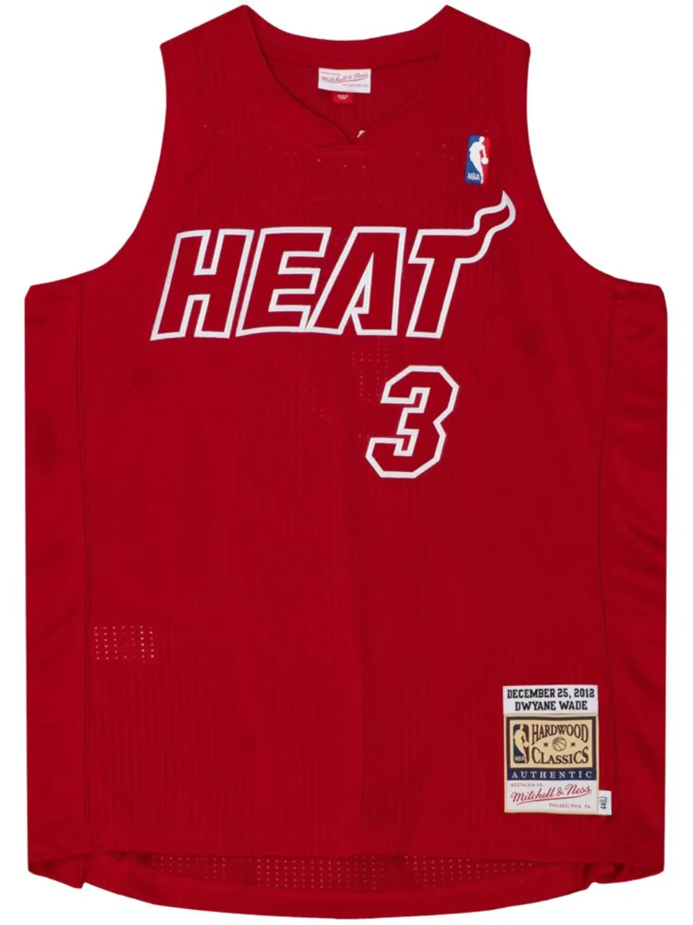 Топ NBA Miami Heat 2012 Dwyane Wade Mitchell & Ness, красный 
Топ NBA Miami Heat 2012 Dwyane Wade Mitchell & Ness, красный