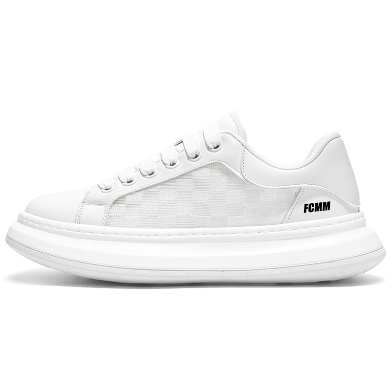 FCMM Антискользящие износостойкие мужские кэжуал кеды низкие белые, цвет White
FCMM Антискользящие износостойкие мужские кэжуал кеды низкие белые, цвет White