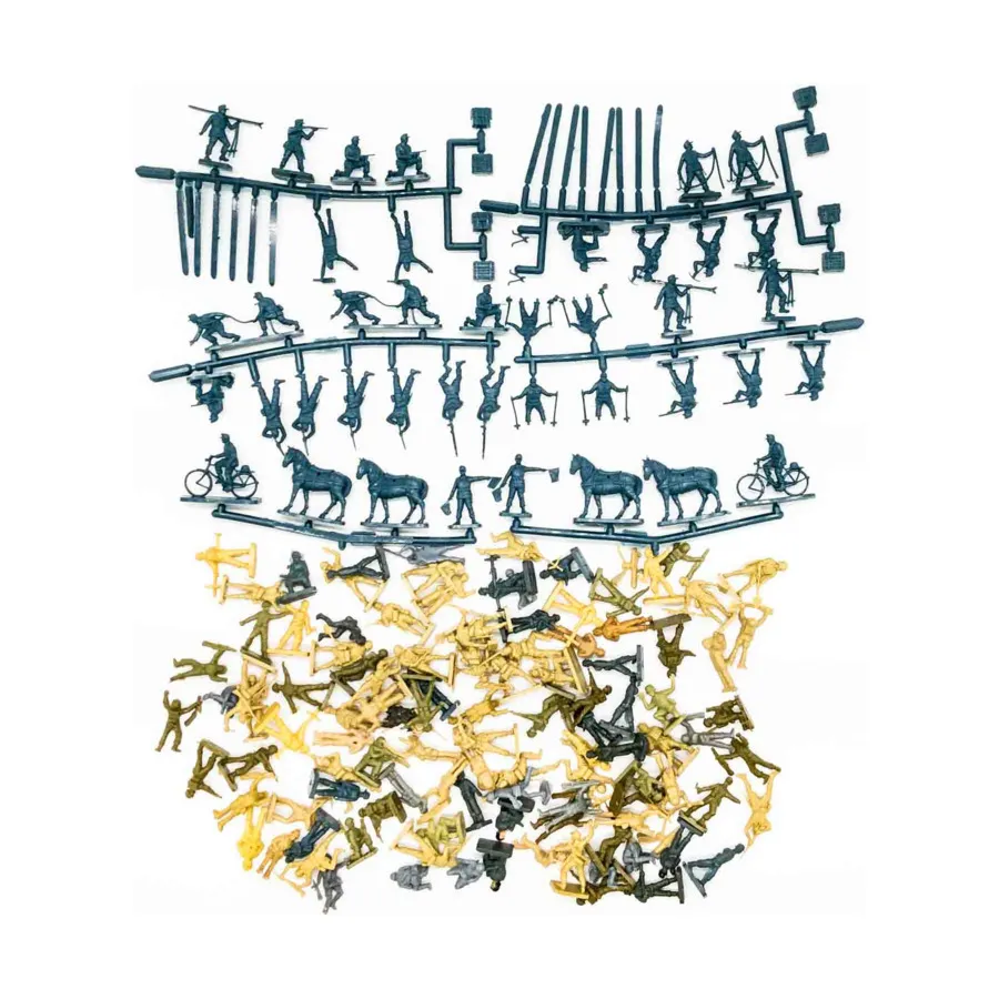 20-мм солдаты Второй мировой войны № 4, Miscellaneous Historical Miniatures - WWII - Loose Miniatures (20mm) (Unidentifiable Manufacturer)
20-мм солдаты Второй мировой войны № 4, Miscellaneous Historical Miniatures - WWII - Loose Miniatures (20mm) (Unidentifiable Manufacturer)