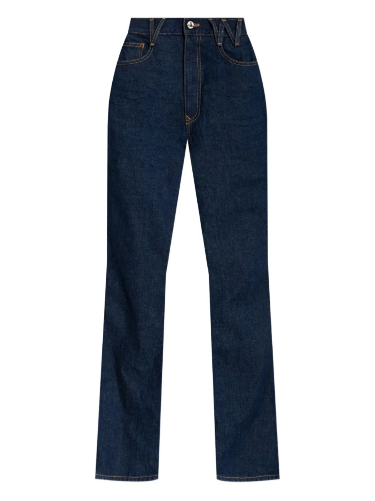 Расклешенные джинсы с высокой талией Vivienne Westwood, синий
Расклешенные джинсы с высокой талией Vivienne Westwood, синий