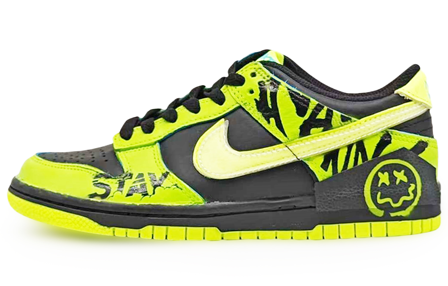 Кроссовки для скейтбординга Dunk Acid Wash с антискользящей амортизацией и износостойкостью, низкие для детей и подростков Nike, зеленый
Кроссовки для скейтбординга Dunk Acid Wash с антискользящей амортизацией и износостойкостью, низкие для детей и подростков Nike, зеленый