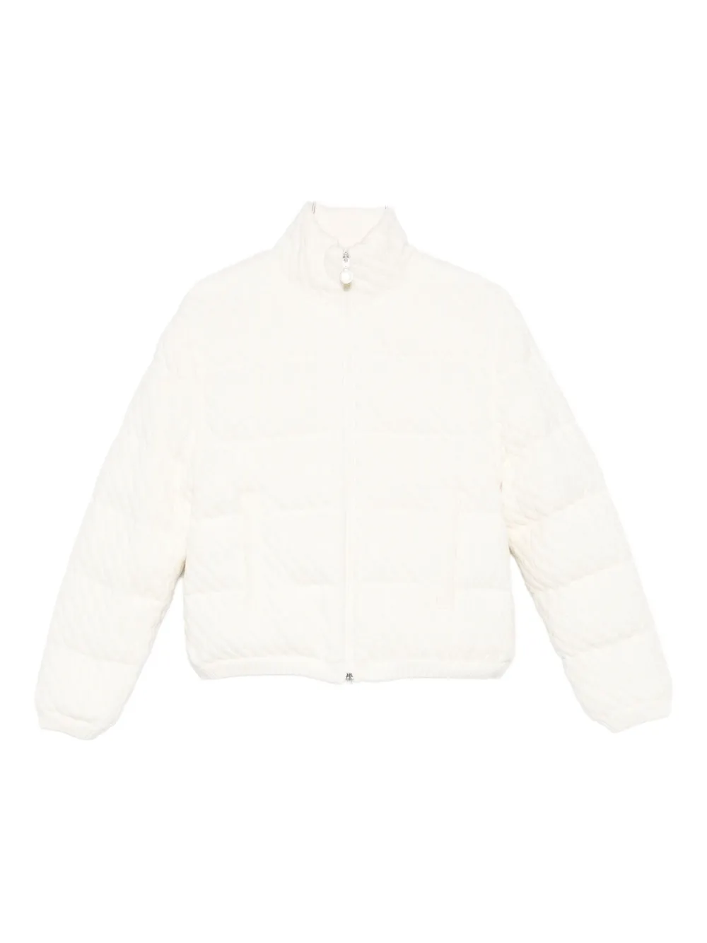 Стеганый пуховик MONCLER, белый
Стеганый пуховик MONCLER, белый