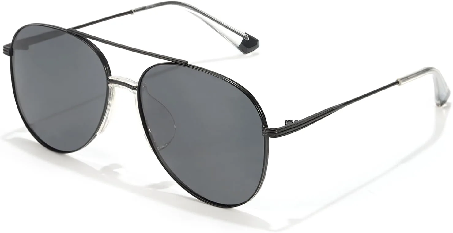 Солнцезащитные очки-авиаторы SODQW, не спутывающиеся, для женщин и мужчин, поляризованные, с защитой от УФ-излучения, модные очки 2026 года, A01- Black/Grey
Солнцезащитные очки-авиаторы SODQW, не спутывающиеся, для женщин и мужчин, поляризованные, с защитой от УФ-излучения, модные очки 2026 года, A01- Black/Grey