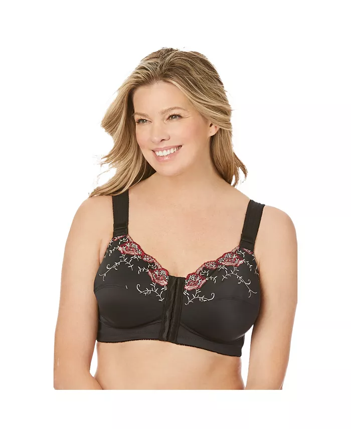 Женский бюстгальтер с вышивкой спереди и косточками для коррекции осанки Comfort Choice, мультиколор
Женский бюстгальтер с вышивкой спереди и косточками для коррекции осанки Comfort Choice, мультиколор