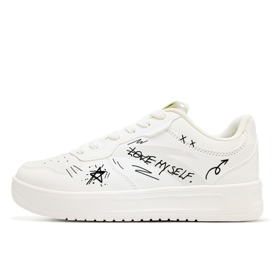 ANTA Коллекция Life Lovemy нескользящие амортизирующие износостойкие низкие скейтерские кроссовки мужские черно-белые черные, цвет White Black
ANTA Коллекция Life Lovemy нескользящие амортизирующие износостойкие низкие скейтерские кроссовки мужские черно-белые черные, цвет White Black