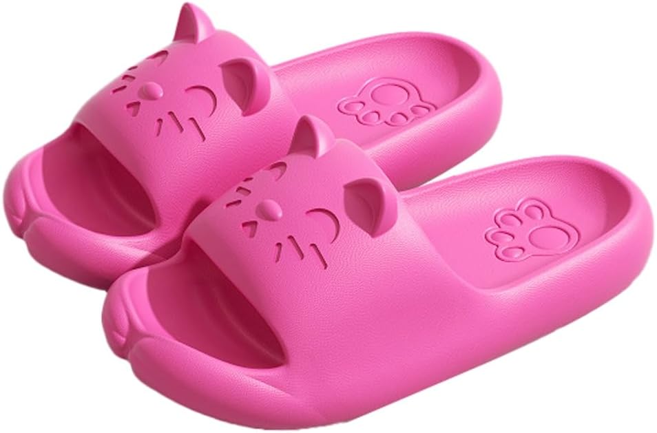 Женские и мужские шлепанцы с милым мультяшным дизайном Rungion, быстро сохнущие, для ванной, с противоскользящей подошвой, домашние тапочки-подушки, B-rose
Женские и мужские шлепанцы с милым мультяшным дизайном Rungion, быстро сохнущие, для ванной, с противоскользящей подошвой, домашние тапочки-подушки, B-rose