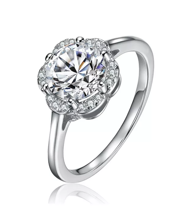 Кольцо-Лента с регулируемым размером паве из стерлингового серебра с выращенным в лаборатории муассанитом 1 карат Stella Valentino, white
Кольцо-Лента с регулируемым размером паве из стерлингового серебра с выращенным в лаборатории муассанитом 1 карат Stella Valentino, white