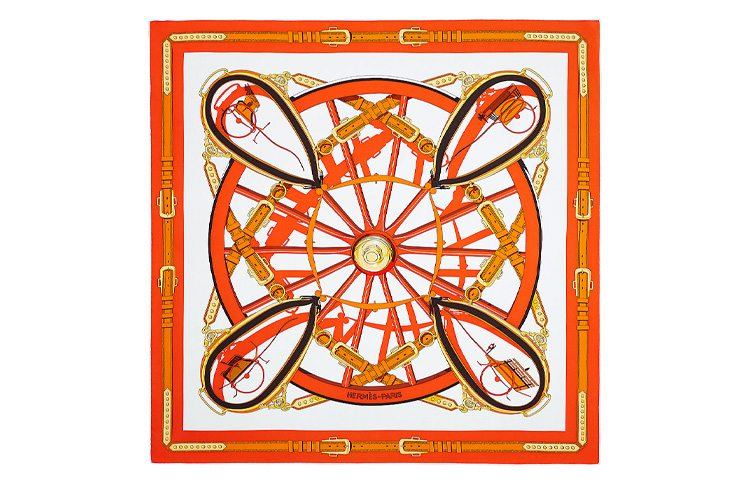 Шёлковый платок Женский Оранжевый HERMES
Шёлковый платок Женский Оранжевый HERMES