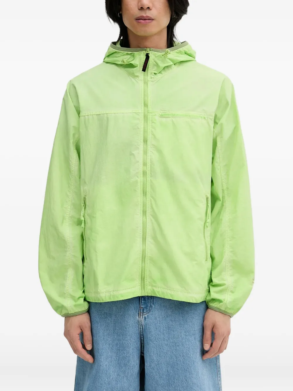 Куртка на молнии с капюшоном из коллаборации с Gramicci This Is Never That, зеленый
Куртка на молнии с капюшоном из коллаборации с Gramicci This Is Never That, зеленый