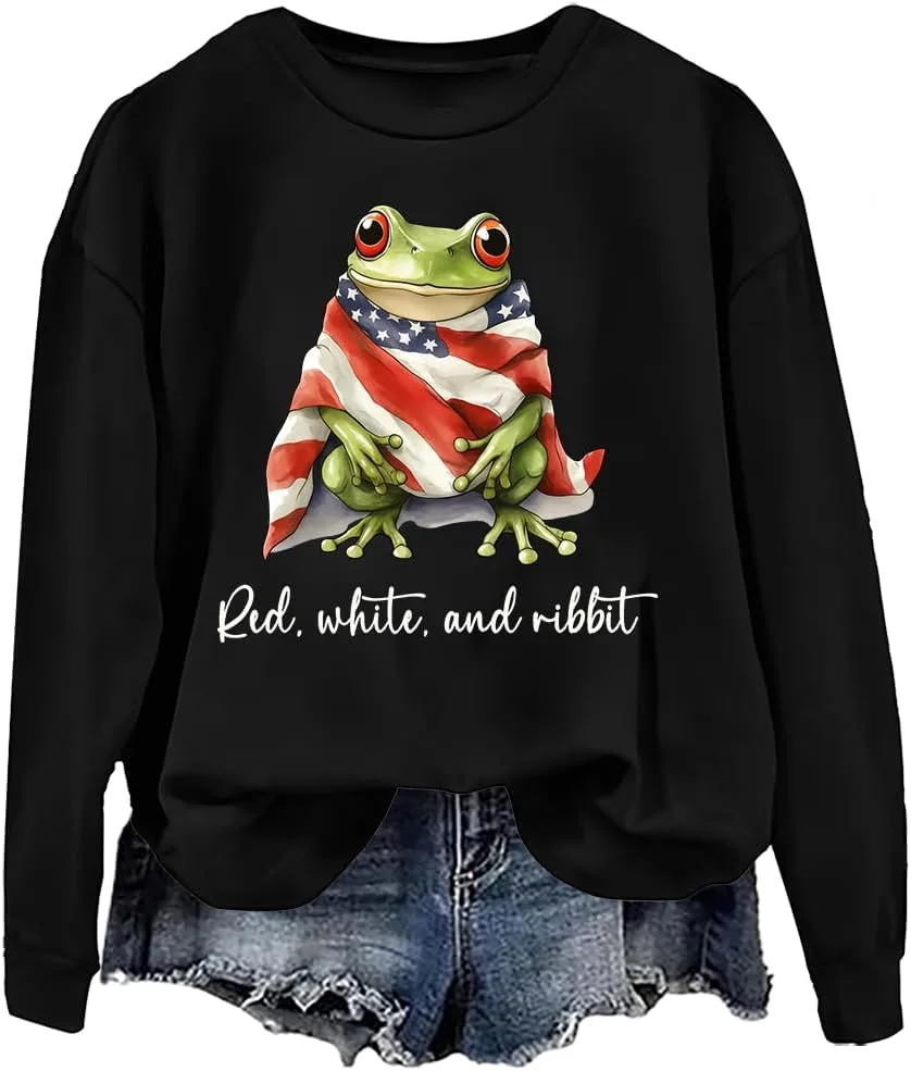 Свитшот Red White And Ribbit Frog woati
Свитшот Red White And Ribbit Frog woati