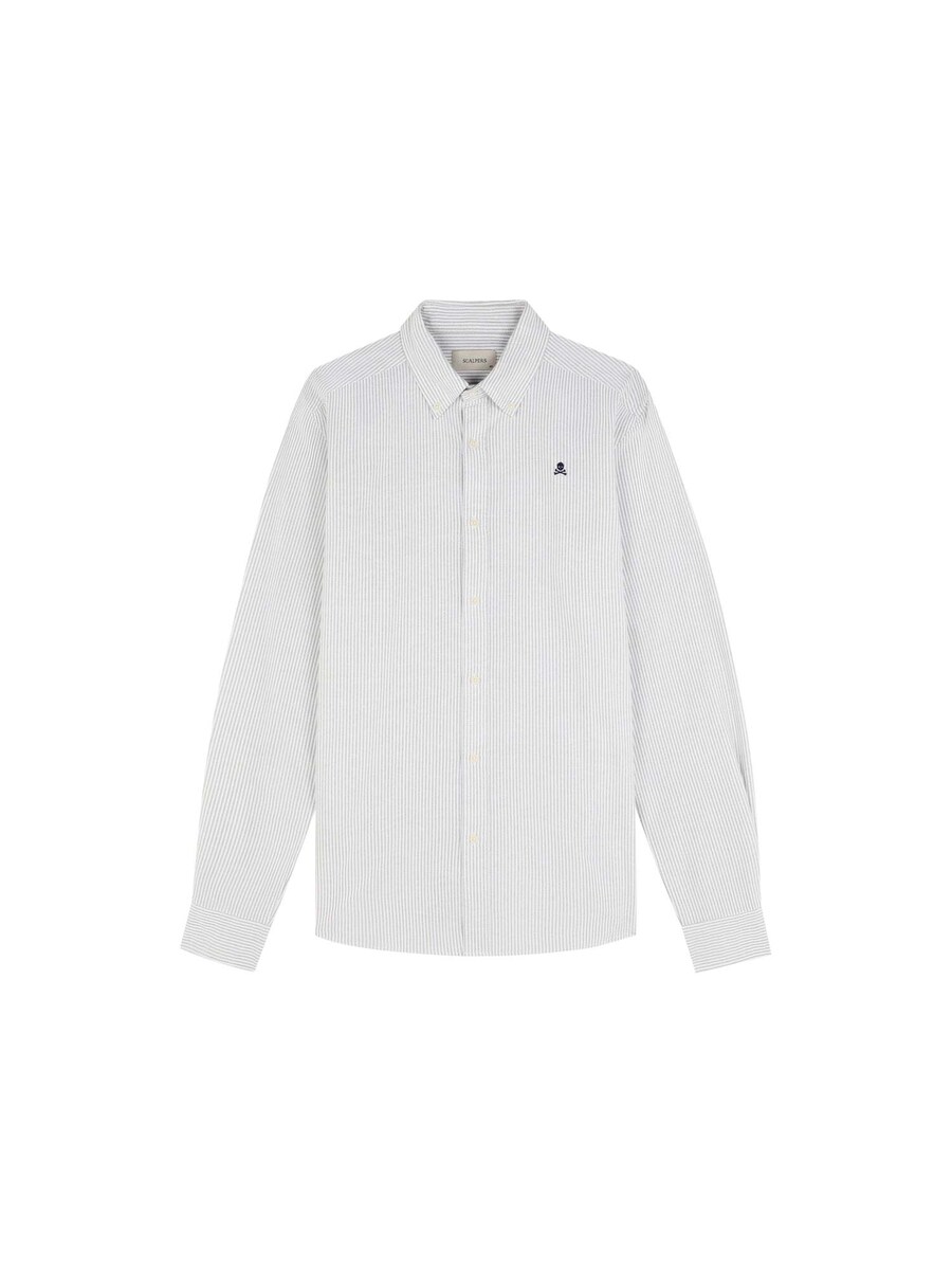 Рубашка на пуговицах Comfort fit Scalpers, серый
Рубашка на пуговицах Comfort fit Scalpers, серый