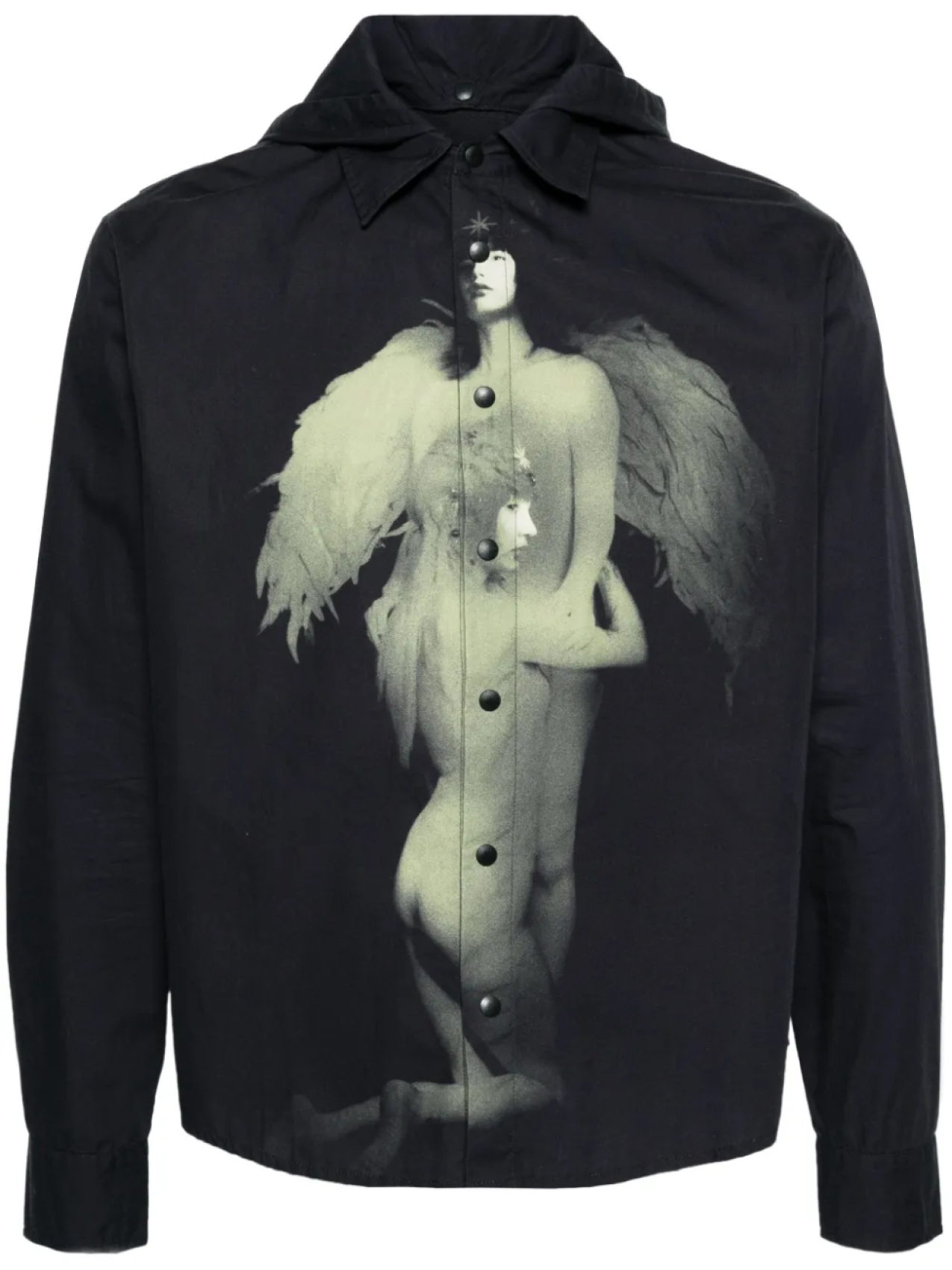 Рубашка с капюшоном и принтом KUSIKOHC, черный
Рубашка с капюшоном и принтом KUSIKOHC, черный