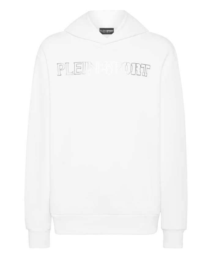 Толстовка с капюшоном и тигровым принтом Plein Sport, белый
Толстовка с капюшоном и тигровым принтом Plein Sport, белый