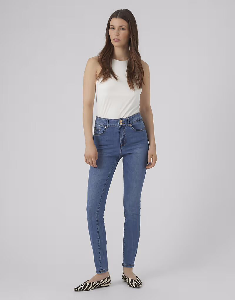 Джинсы Vero Moda Skinny fit из средне-синего денима
Джинсы Vero Moda Skinny fit из средне-синего денима