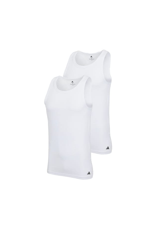 Майка/Топ 2 шт. активный гибкий хлопок Adidas, белый
Майка/Топ 2 шт. активный гибкий хлопок Adidas, белый