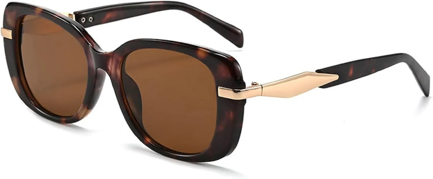 Крупные квадратные солнцезащитные очки для женщин, роскошные, модные, металлические, винтажные, для вождения, защита от ультрафиолета UV400 9005 Melrose, Leopard
Крупные квадратные солнцезащитные очки для женщин, роскошные, модные, металлические, винтажные, для вождения, защита от ультрафиолета UV400 9005 Melrose, Leopard