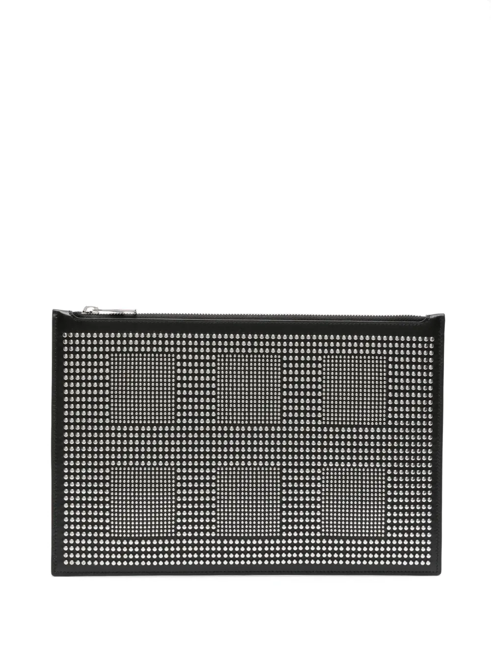 Клатч с заклепками Alexander McQueen, черный
Клатч с заклепками Alexander McQueen, черный