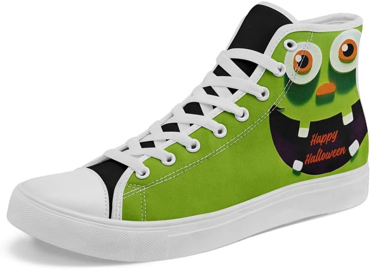 Высокие кеды AWSOLE Halloween с рисунком тыквы из канвы для мужчин и женщин, модная праздничная обувь унисекс с плоской подошвой, привидение, череп, стильная обувь, белый/черный/зеленый/оранжевый
Высокие кеды AWSOLE Halloween с рисунком тыквы из канвы для мужчин и женщин, модная праздничная обувь унисекс с плоской подошвой, привидение, череп, стильная обувь, белый/черный/зеленый/оранжевый